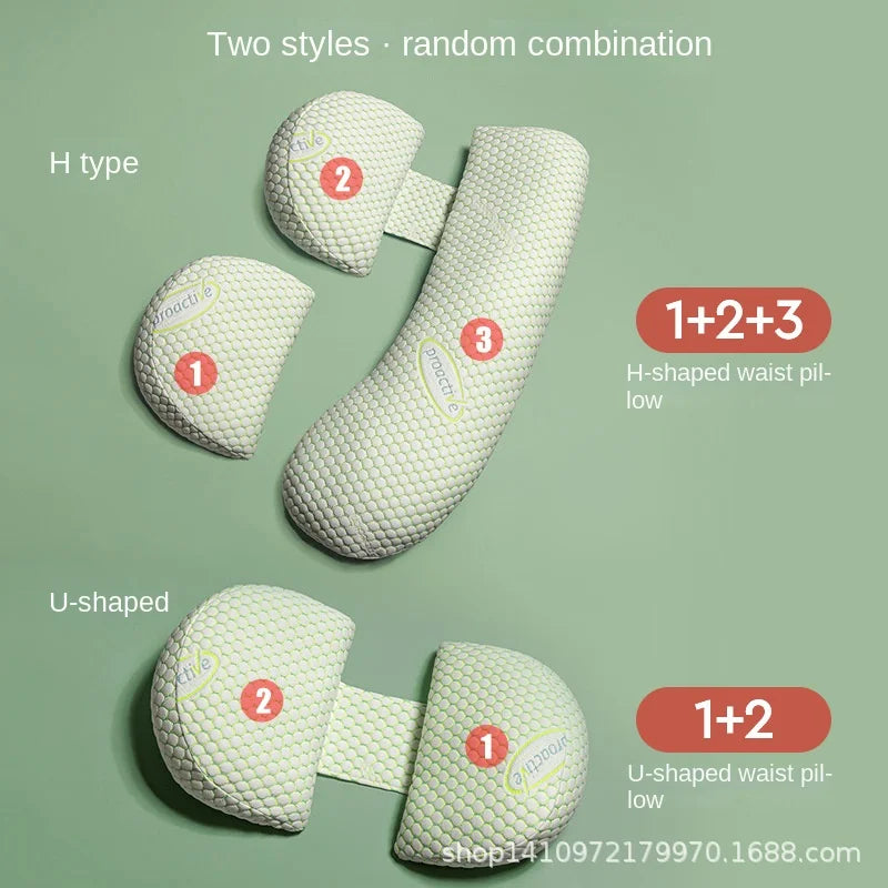 The Happy Mama 3D Cloud Full-Body Support Pillow